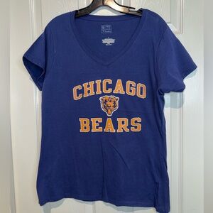 Fanatics Chicago Bears Blue Tee. Size L. NWT